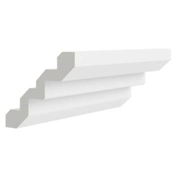 Image for CNC Cabinetry Luxor White Royal Crown Molding, Shaker 1w X 3.5h from HD Supply