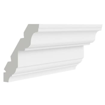 Image for CNC Cabinetry Luxor White Royal Crown Molding 1w X 3.5h from HD Supply