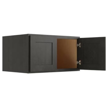 Image for CNC Cabinetry Luxor Smoky Grey Wall Cabinet, 24 Deep 30w X 24h from HD Supply