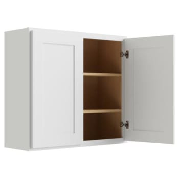 Image for CNC Cabinetry Luxor White Wall Cabinet 39w X 30h from HD Supply