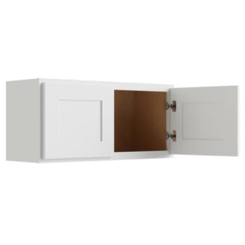Image for CNC Cabinetry Luxor White Wall Cabinet 24w X 15h from HD Supply