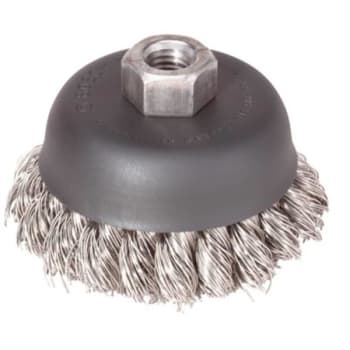 Image for Bosch 4 In. Carbon Steel Knotted Wire Cup Brush from HD Supply