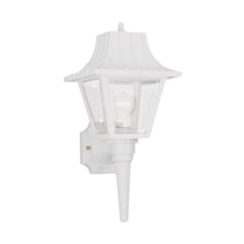 Sea Gull Lighting® 8 x 17.5 in. 1-Light Outdoor Lantern (White)
