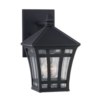 Image for Sea Gull Lighting® Herrington 10 In. 1-Light Outdoor Lantern (Black) from HD Supply