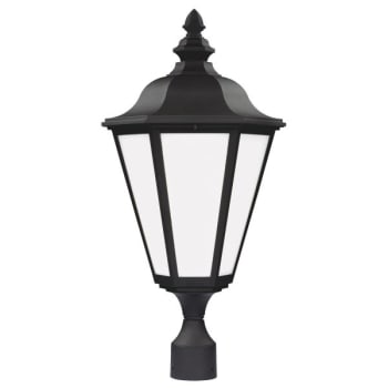 Image for Sea Gull Lighting® Brentwood 13 X 25.7 In. 1-Light Outdoor Lantern (Black) from HD Supply