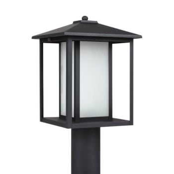 Image for Sea Gull Lighting® Hunnington 15 In. 1-Light Outdoor Lantern (Black) from HD Supply