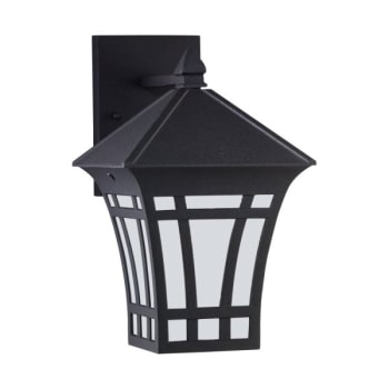 Image for Sea Gull Lighting® Herrington 11.75 In. 1-Light Outdoor Lantern (Black) from HD Supply