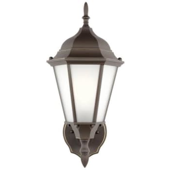Sea Gull Lighting® Bakersville 17 in. 1-Light Outdoor Lantern (Heirloom Bronze)