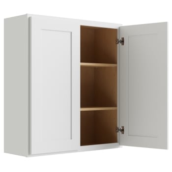 Image for Cnc Cabinetry Luxor White Wall Cabinet 42w X 36h from HD Supply