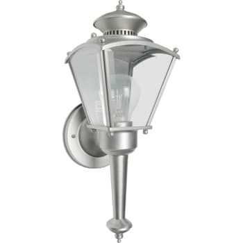 Image for Designers Fountain 5.25 x 15.5 in. 1-Light Outdoor Lantern (Pewter) from HD Supply