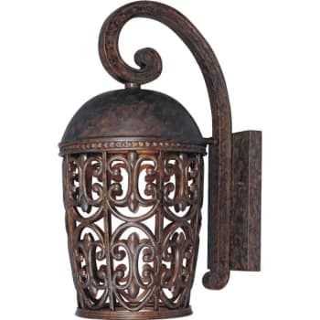 Image for Designers Fountain Amherst 6.5 x 13.25 in. 1-Light Outdoor Lantern (Burnt Umber) from HD Supply