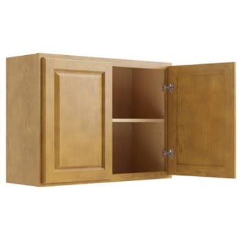 Image for Cnc Cabinetry Country Oak Wall Cabinet 27w X 24h from HD Supply