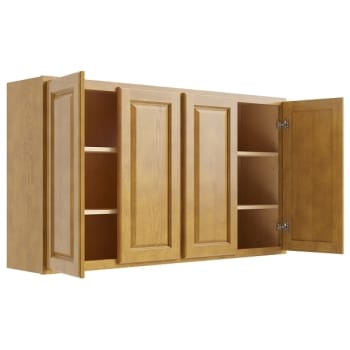 Image for CNC Cabinetry Country Oak Wall Cabinet 48w X 30h from HD Supply