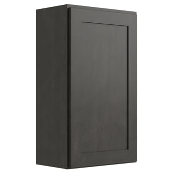Image for Cnc Cabinetry Luxor Smoky Grey Wall Cabinet 12w X 36h from HD Supply