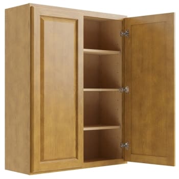 Image for Cnc Cabinetry Country Oak Wall Cabinet 27w X 42h from HD Supply