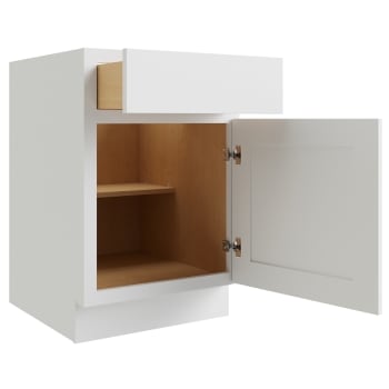 Image for CNC Cabinetry 9 x 34.5 in. Luxor Right Base Cabinet (White) from HD Supply