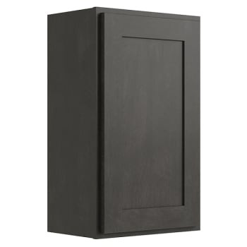 Image for CNC Cabinetry Luxor Smoky Grey Wall Cabinet 21w X 18h from HD Supply