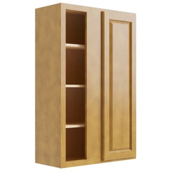 Image for Cnc Cabinetry Country Oak Blind Wall Cabinet 27w X 42h from HD Supply