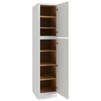 Image for Cnc Cabinetry 18 X 96 In. Luxor Left Utility Cabinet (White) from HD Supply