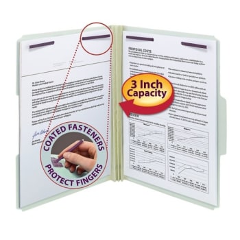 SMEAD® Safeshield Pressboard Expansion Folder, Package Of 25