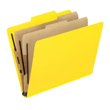 Image for Pendaflex® Pressguard Yellow Color Classification File Folder Pack Of 10 from HD Supply