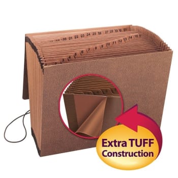 Image for Smead® Tuff Brown Flap And Elastic Cord Expanding File from HD Supply