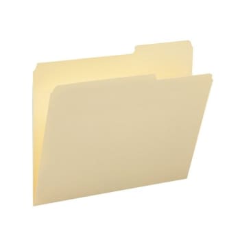Image for SMEAD® Manila File Folders With Tabs, Package Of 100 from HD Supply