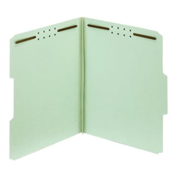 Office Depot® Green Pressboard Expanding Folder With Fastener Pack Of 25