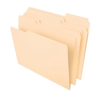 Image for Office Depot® Manila 1/3-Cut File Folder Pack Of 50 from HD Supply