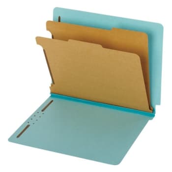 Image for Pendaflex® Blue End Tab Classification Folder Pack Of 10 from HD Supply