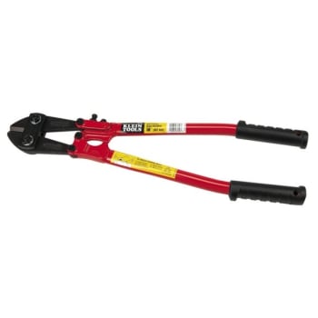 Klein Tools® Black/Red Bolt Cutter 18" With Steel Handle
