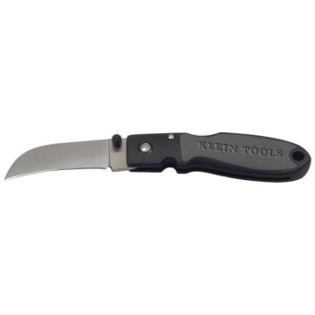 Image for Klein Tools® Stainless Steel Lightweight Lockback Knife 6" W/Black Handle from HD Supply