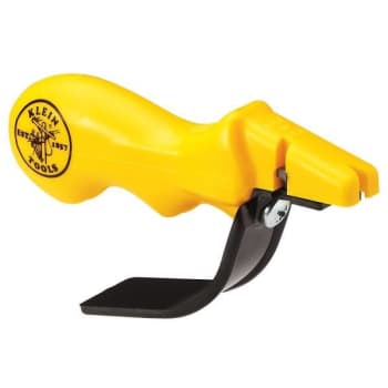 Klein Tools® Yellow/Black Knife And Scissor Sharpener 4"