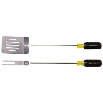 Image for Klein Tools® Stainless Steel 2-Piece Grill Tool Set from HD Supply