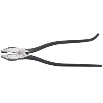 Klein Tools® Black Ironworker'S Plier 9" With Slim Head And Plain Handle