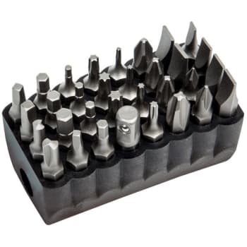 Image for Klein Tools® Steel 32-Piece Standard Tip Bit Set from HD Supply