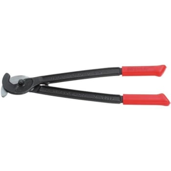 Klein Tools® Red Utility Cable Cutter 16.75" With Forged Steel Handle