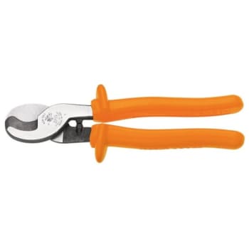 Image for Klein Tools® Orange High-Leverage Insulated Cable Cutter 9.62" W/Plastic Handle from HD Supply