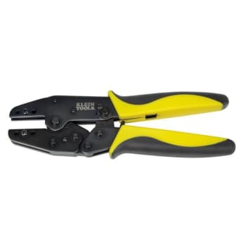 Image for Klein Tools® Black/Yellow Ratcheting Crimper Frame 8-3/4" from HD Supply