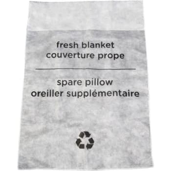 Nonwoven Blanket/spare Pillow Bag, Case Of 250