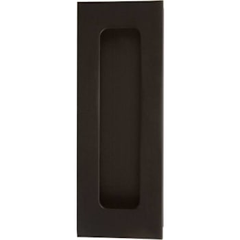 Image for Delaney Hardware Barn Door Finger Pull - Flush Black from HD Supply