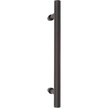 Delaney Hardware Barn Door Pull Handle Round Black