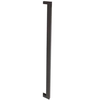 Delaney Hardware Barn Door 5' Single Sided Square Pull Black