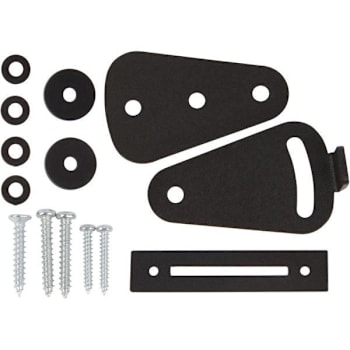 Image for Delaney Hardware Barn Door Tear Drop Lock Black from HD Supply