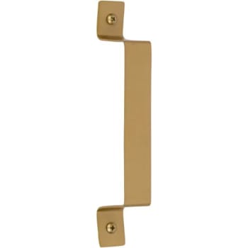 Image for Delaney Hardware Barn Door Handle Satin Brass , Flat Square from HD Supply