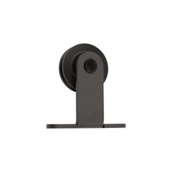 Image for Delaney Hardware Barn Door 3000 Series 6ft Black Low Profile Top Mount from HD Supply