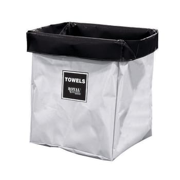 Image for Royal Basket Trucks 8 Bushel X-Frame Replacement Bag, White Vinyl Labeled Towels from HD Supply