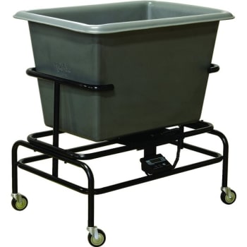 Image for Royal Basket Trucks 8 Bushel Scale Cart, Gray Tub, Base/Supports & Digital Scale from HD Supply
