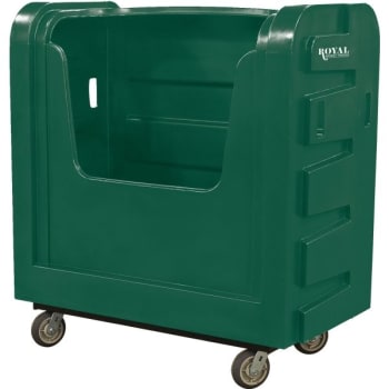 Image for Royal Basket Trucks 36 Cubic Foot Bulk Polyethylene Truck, Green from HD Supply