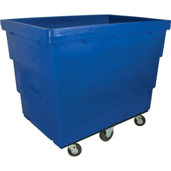 Image for Royal Basket Trucks 23 Cubic Foot Recycle Cart, Blue from HD Supply